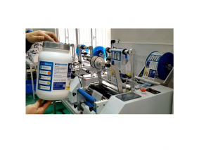 FA-501 Semi Automatic Round Bottle Labeling Machine for ø150 mm Bottle
