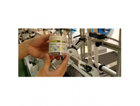 FA-501 Semi Automatic Round Bottle Labeling Machine for PE Bottle