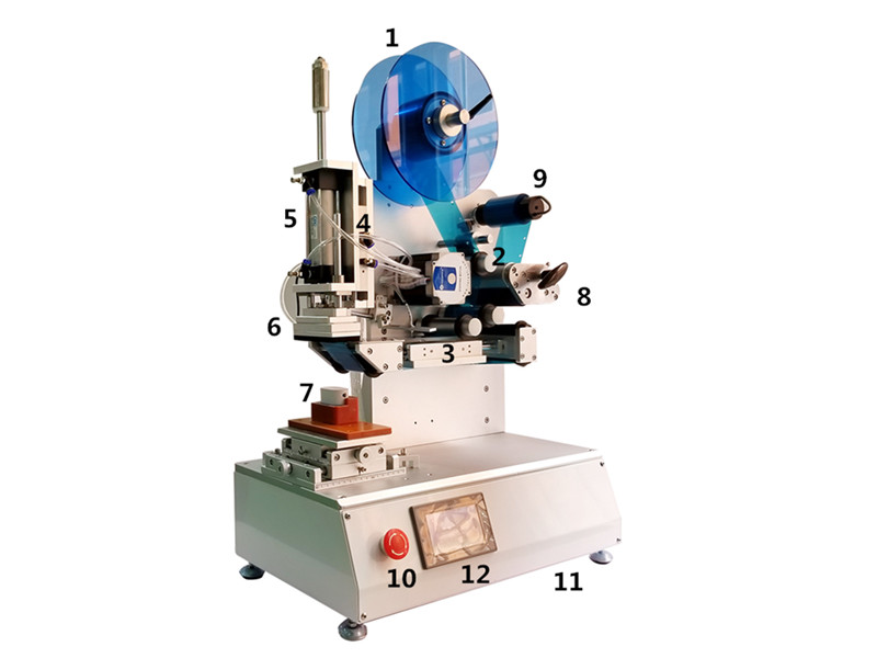 FA-603 Semi Automatic High Precision Flat Labeling Machine